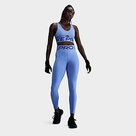 Womens Nike Pro Indy Plunge Medium-Support Padded Sports Bra | HF7324-010 Product Image