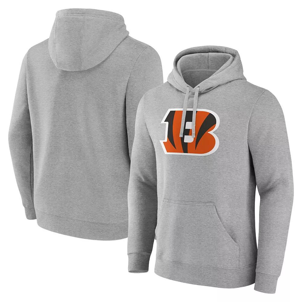 Men's Fanatics Heather Gray San Francisco 49ers Deliver Fleece Pullover Hoodie, Size: Small, Grey Product Image