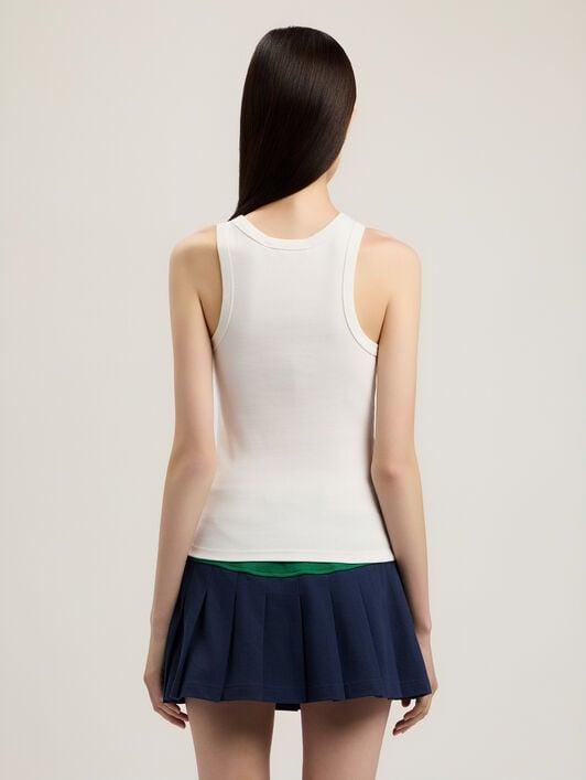 Classic Logo Fitted Tank Top Product Image