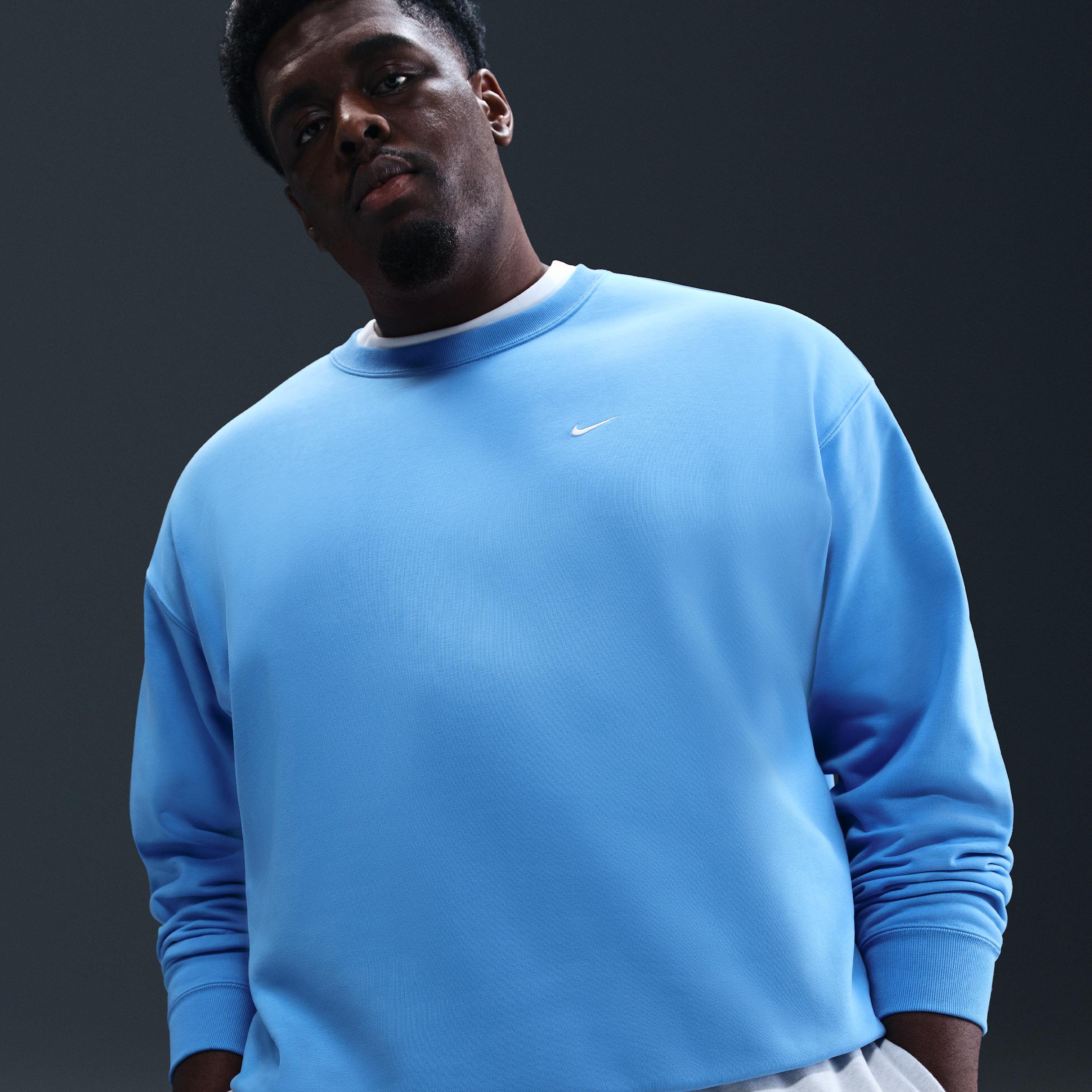 Nike Men's Solo Swoosh Fleece Crew Product Image