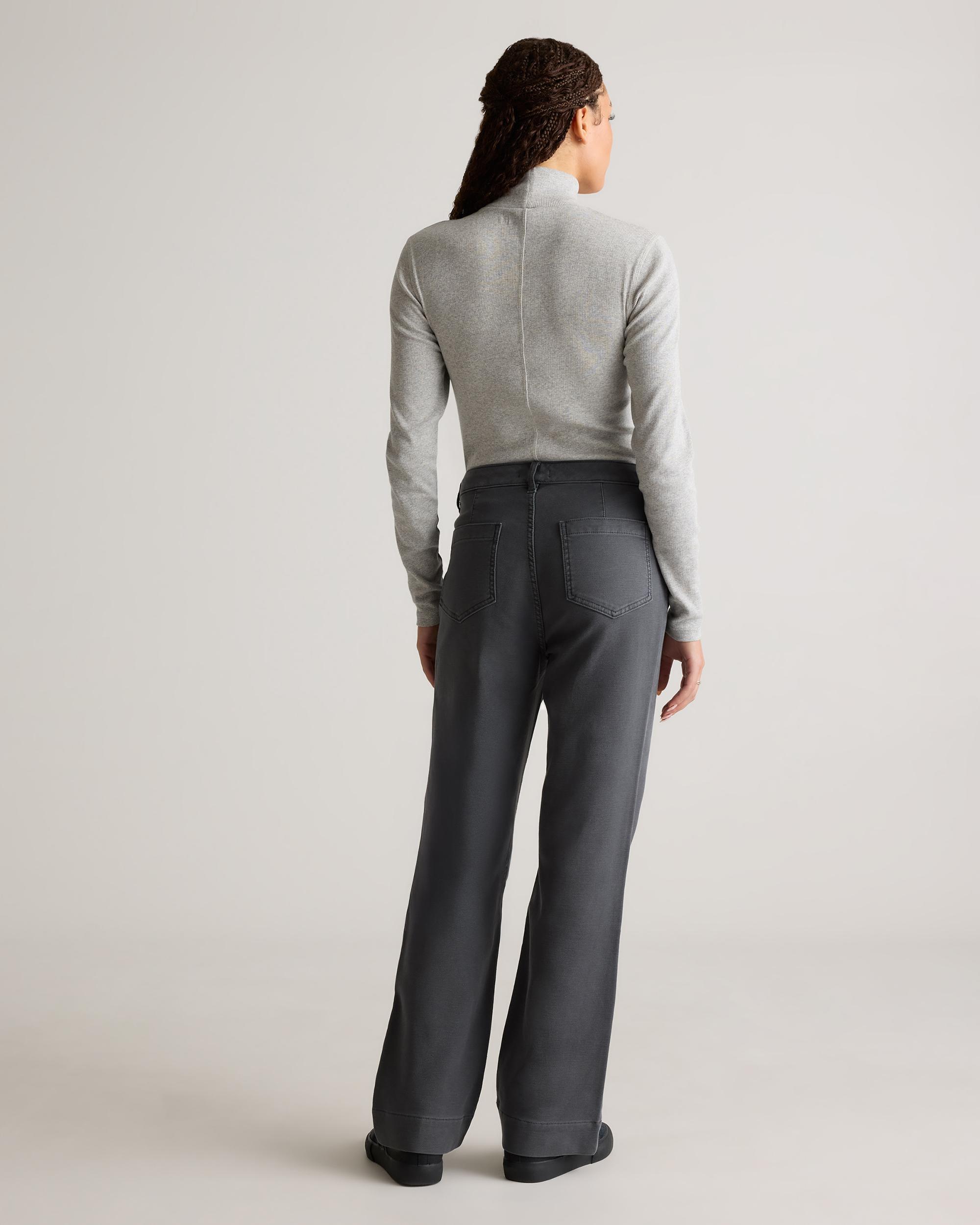 Quince | Women's French Terry Wide Leg Pants Cotton Product Image