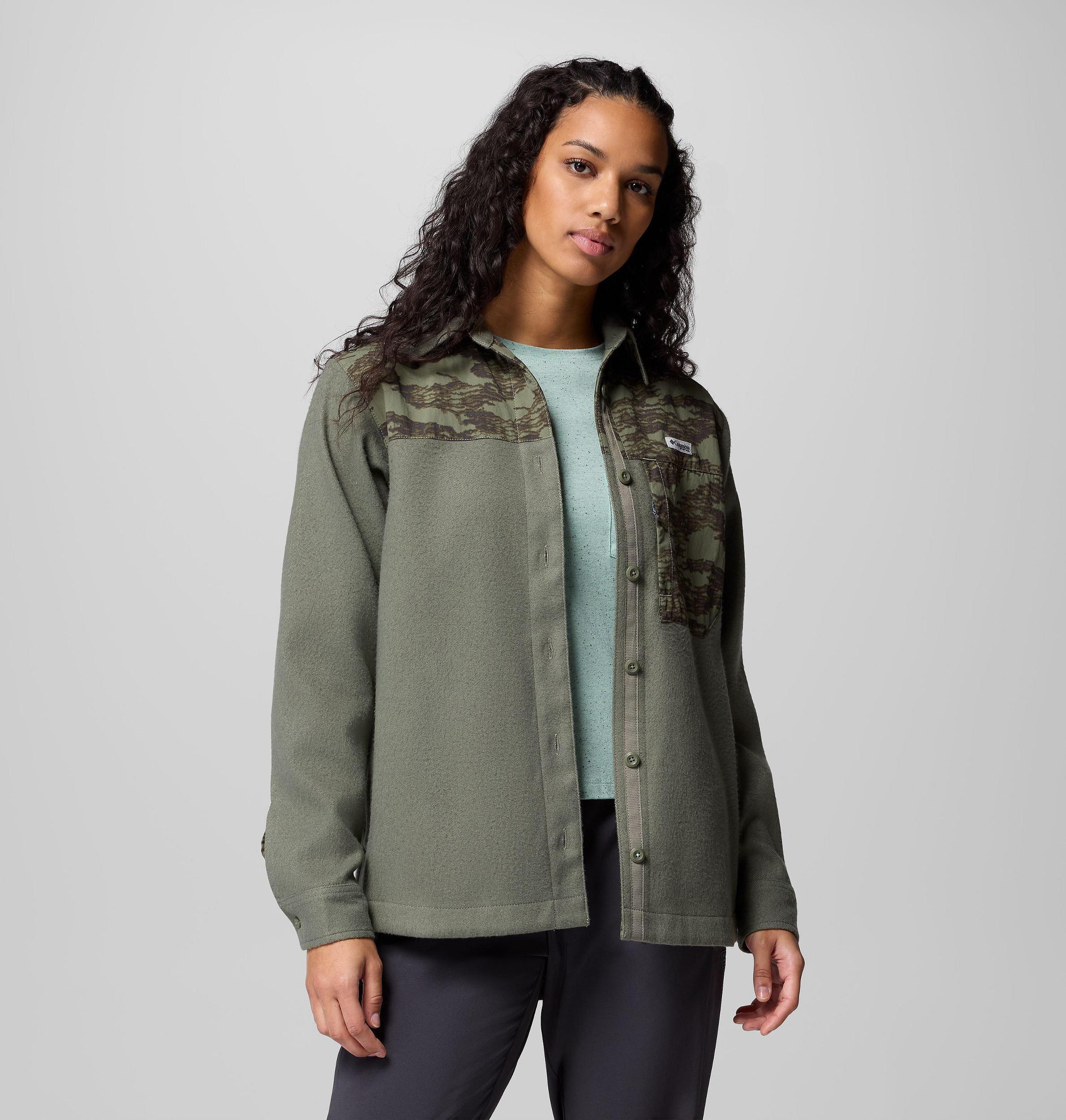 Columbia Womens PFG Uncharted Shirt Jacket- Product Image