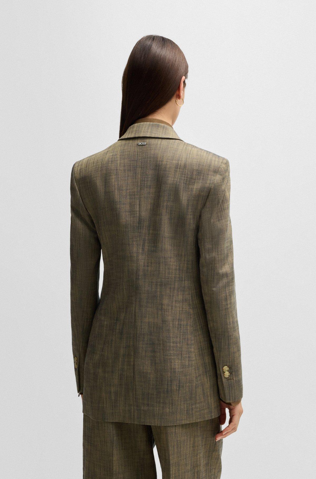 Regular-fit double-breasted blazer Product Image