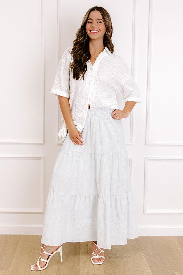 Sweet Coast Button Up Top Product Image