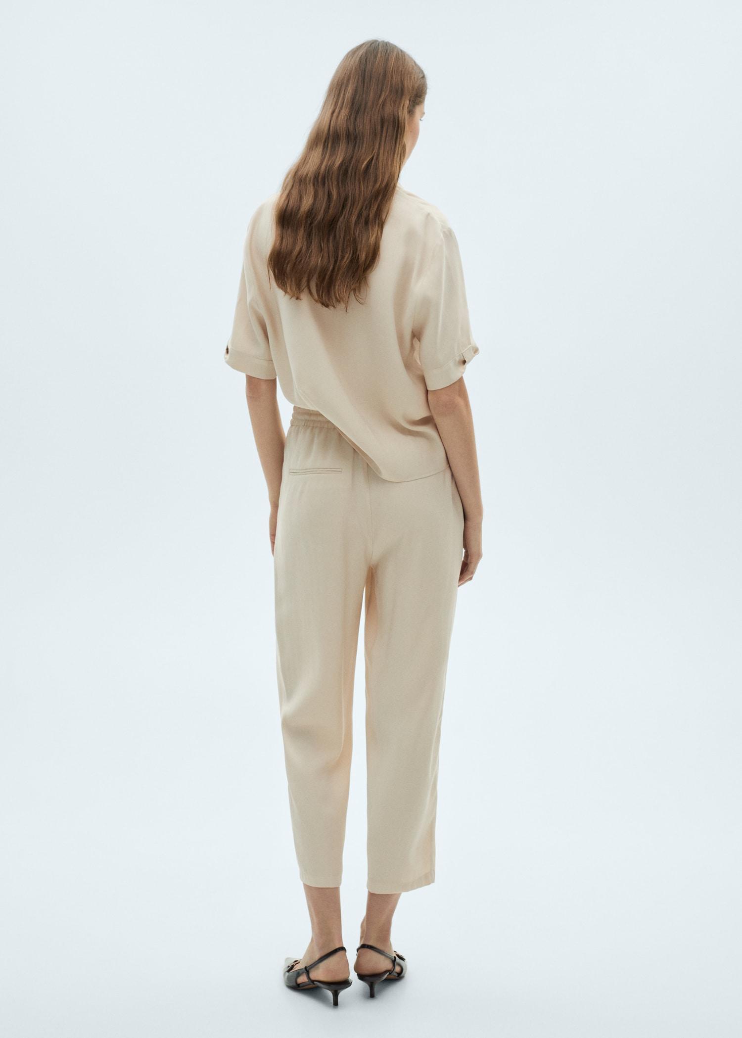 Straight suit trousers - Women | MANGO USA Product Image