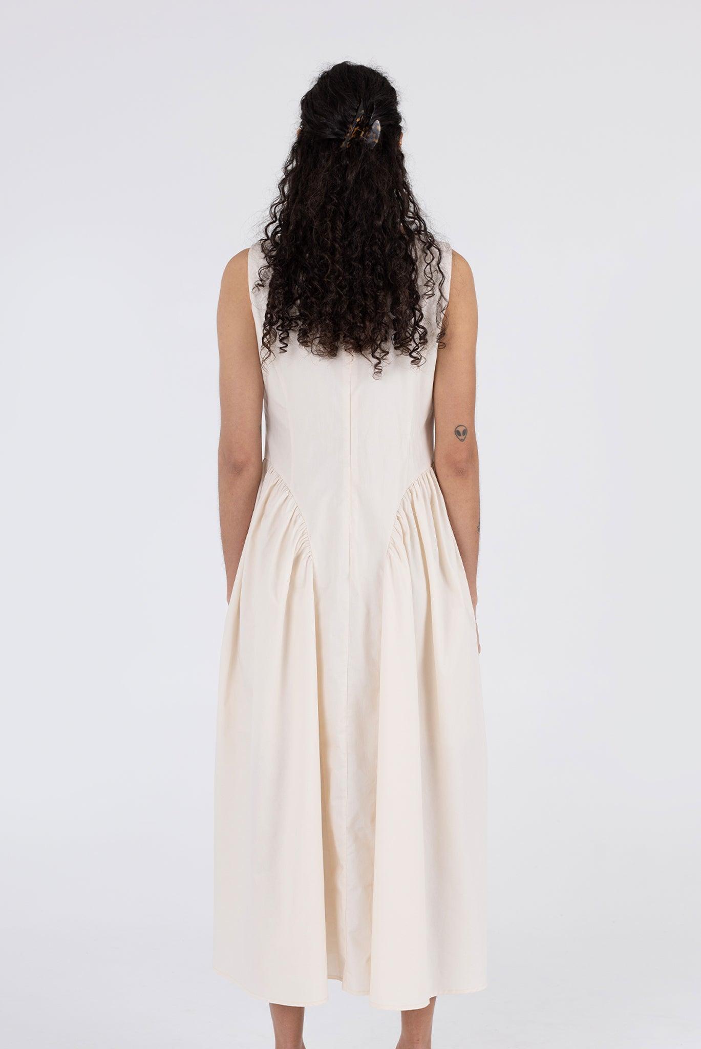 Vanessa Dress - Parchment Product Image