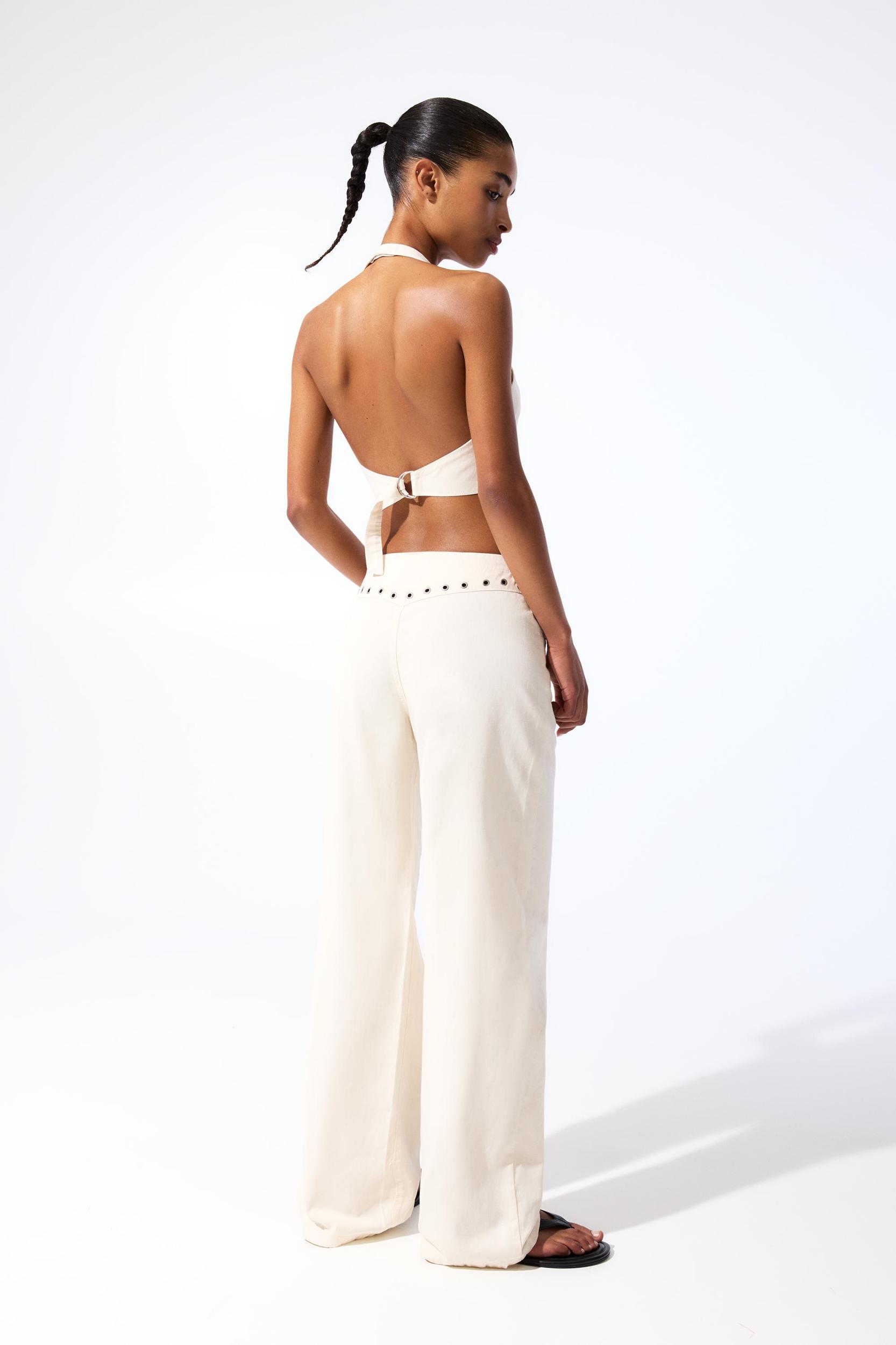 Studded halter top Product Image