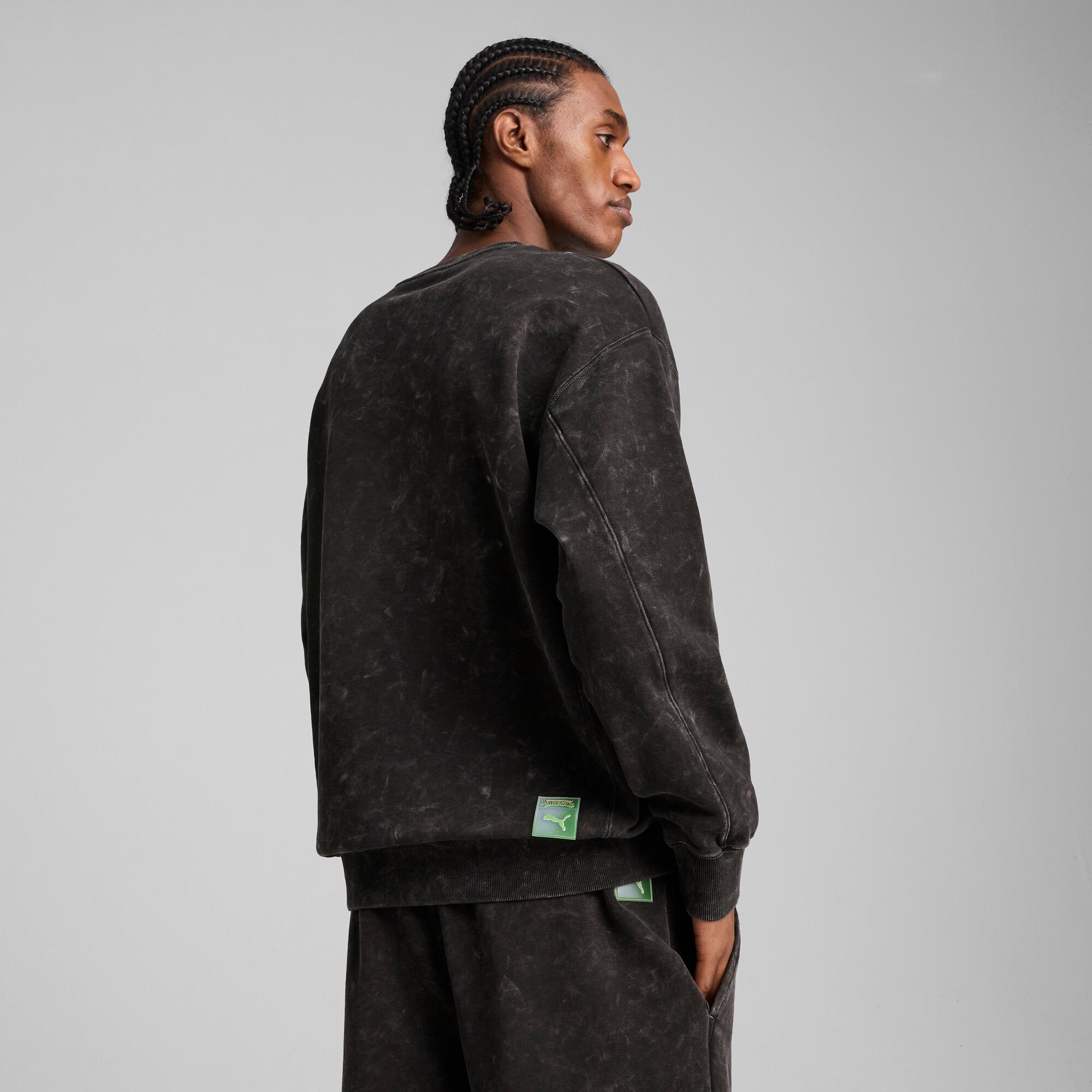 Puma Men's X Tmnt Relaxed Graphic Crew Tr - 630100-37 Male Product Image