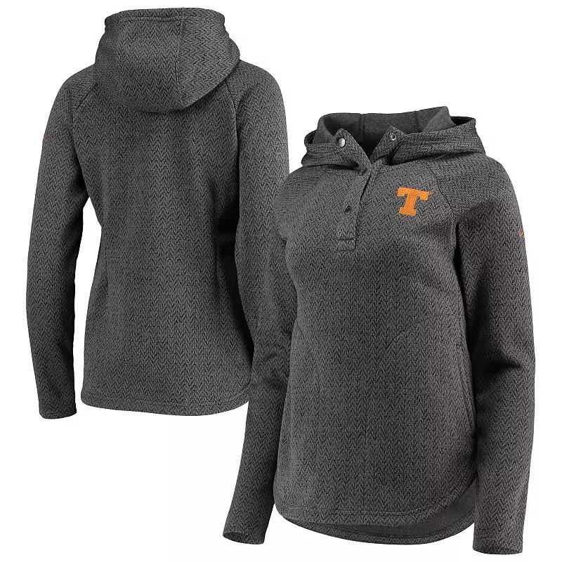 Women's Columbia Charcoal Texas Longhorns Darling Days Raglan Fleece Pullover Hoodie, Size: XS Product Image