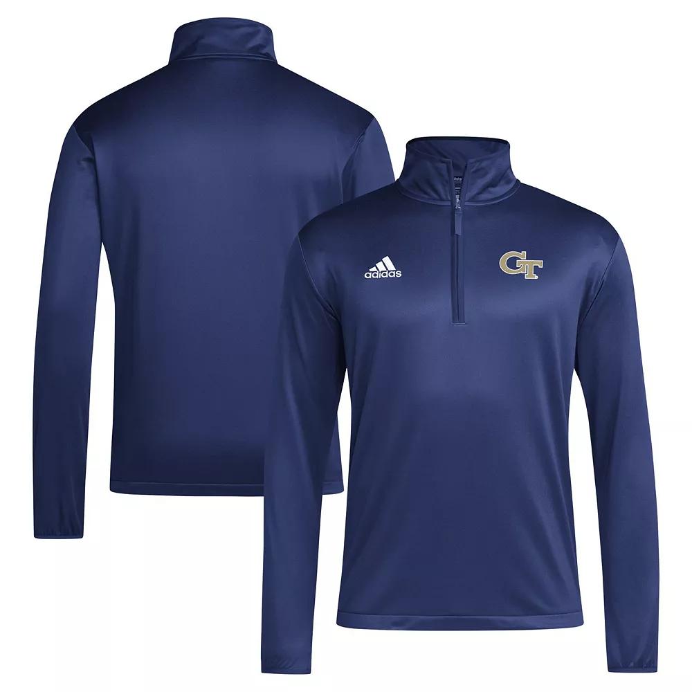 Men's adidas Red NC State Wolfpack 2024 Coaches Sideline Quarter-Zip Top,  Product Image