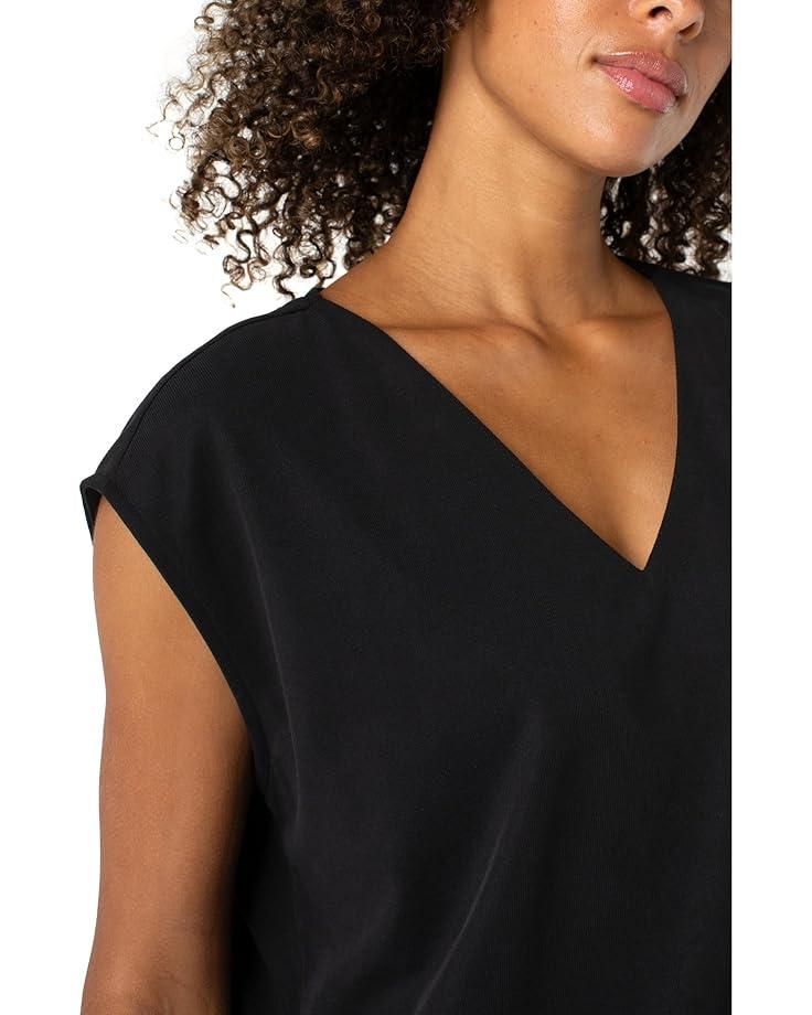 Plush Comfort Knit Dolman Sleeve V-Neck Top Product Image