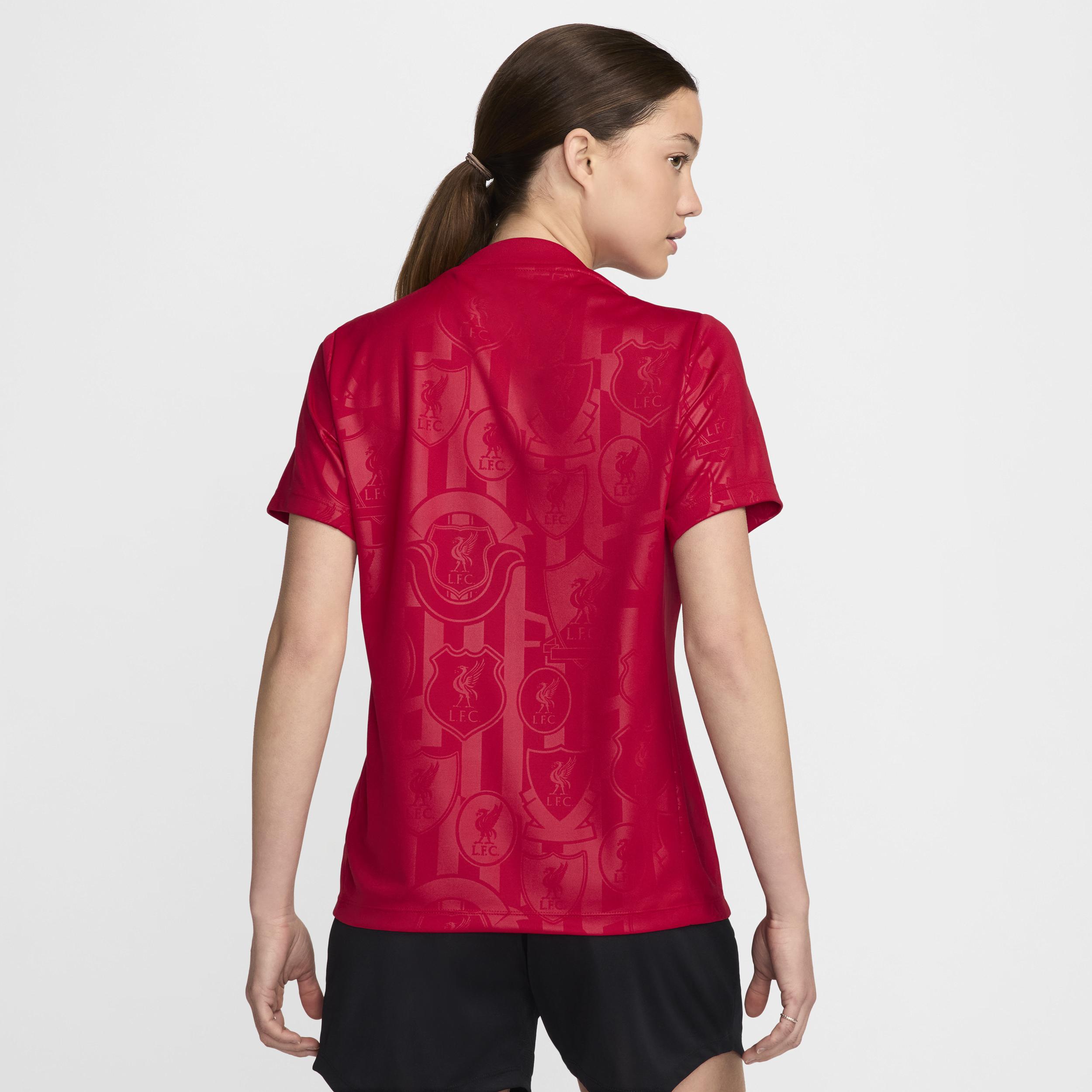 Women's Nike Red Liverpool 2024/25 Academy Pro Pre-Match Top,  Product Image
