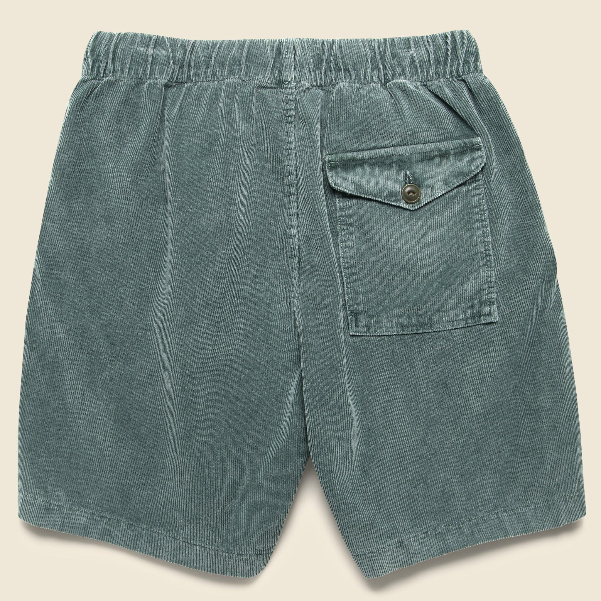 6" Corduroy Easy Short - Black Product Image