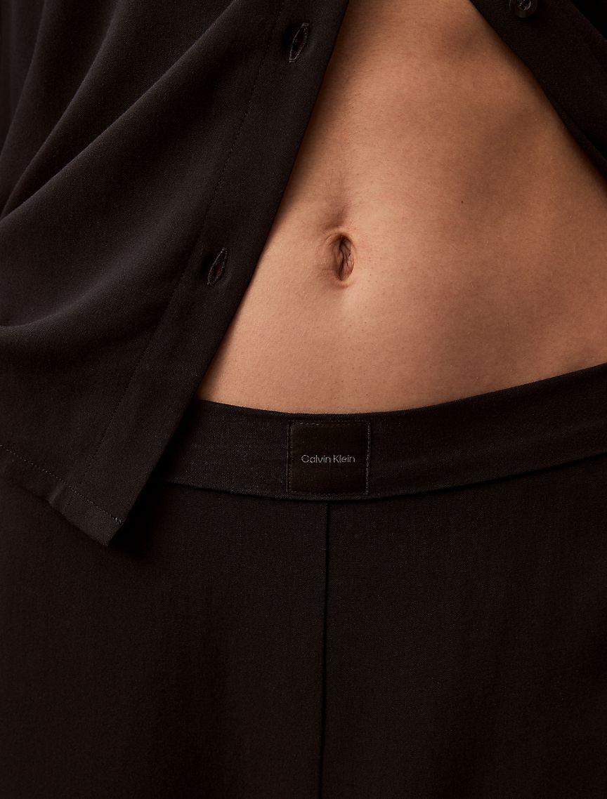 Woven Viscose Sleep Shorts Product Image