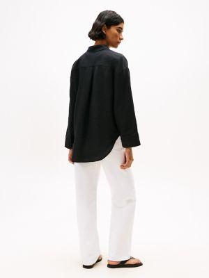 Relaxed Fit Linen Shirt Product Image
