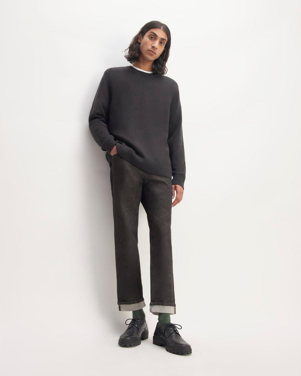 Mens Selvedge Straight Fit Jean by Everlane Product Image