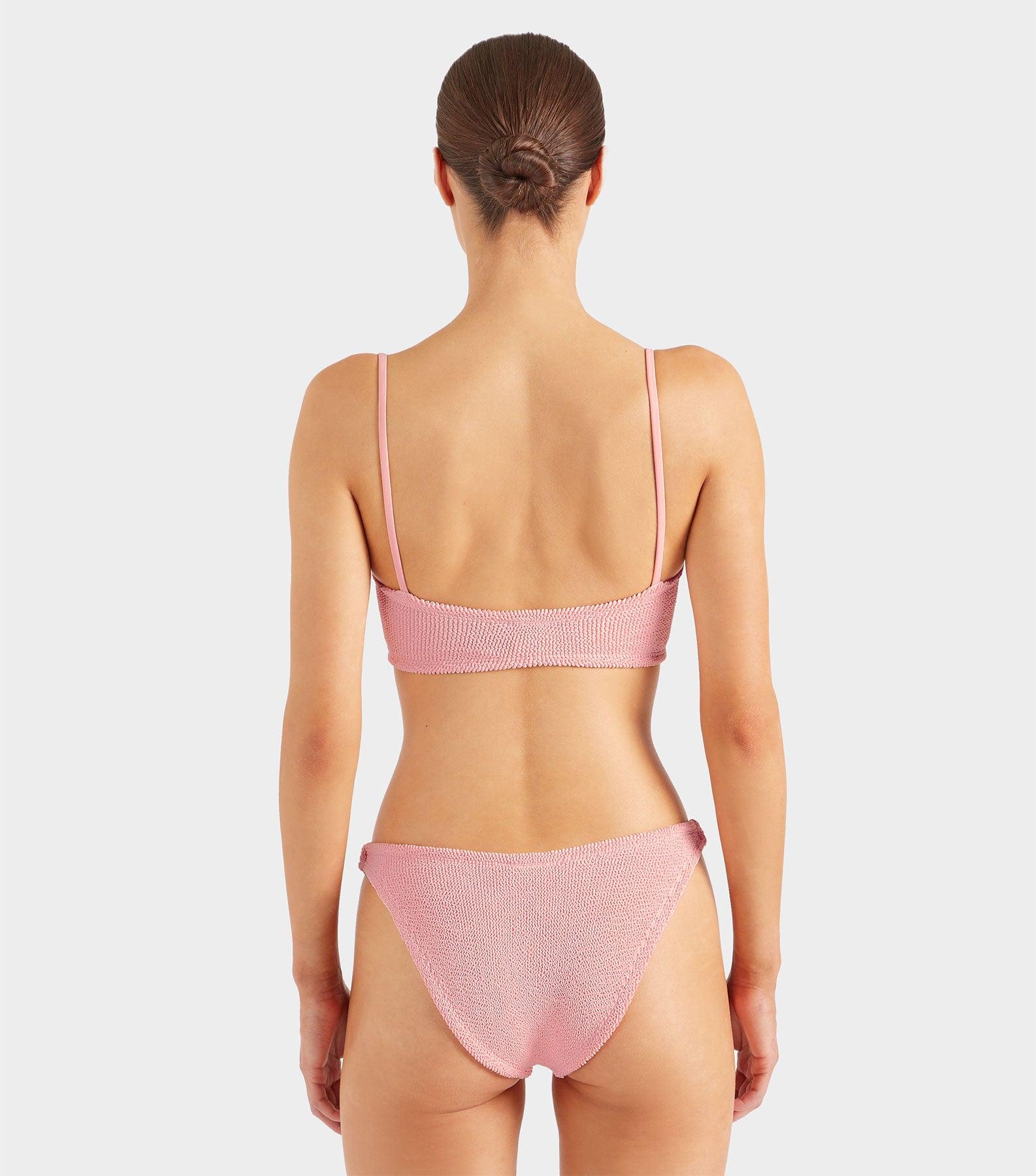 Misty Bikini With Pearly Hoop - Peach Product Image