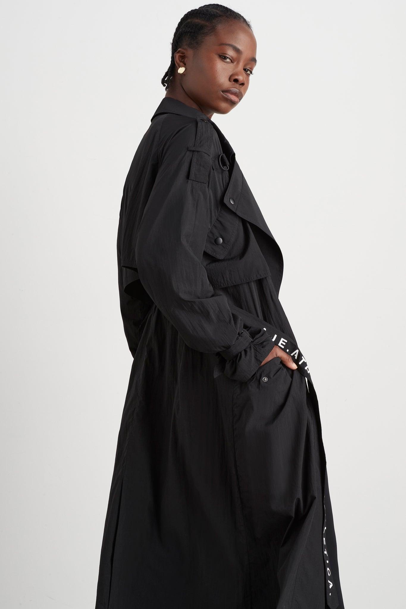Longline Belted Trench 703 Product Image