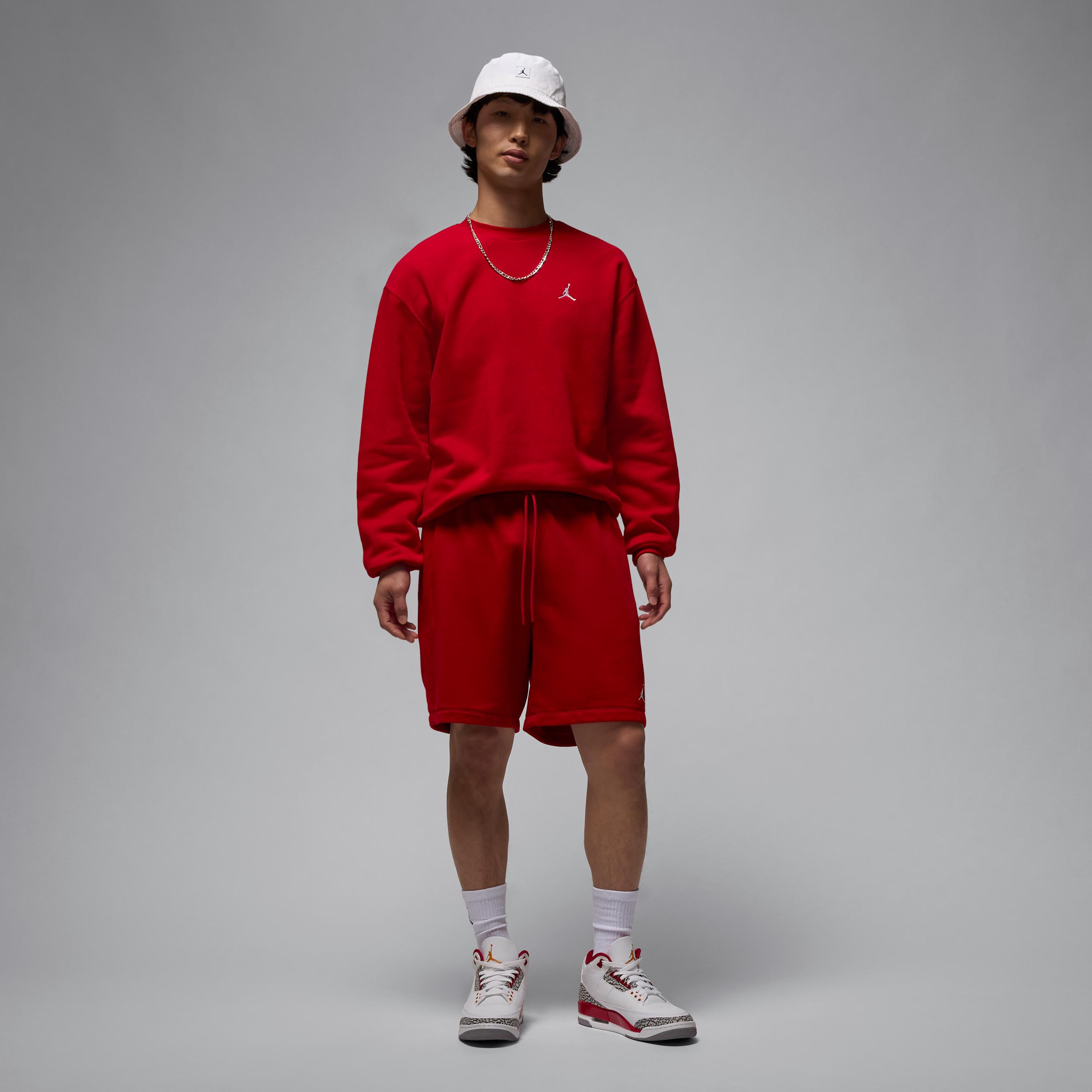 Mens Jordan Brooklyn Fleece Crew-Neck Sweatshirt | FV7293-687 Product Image