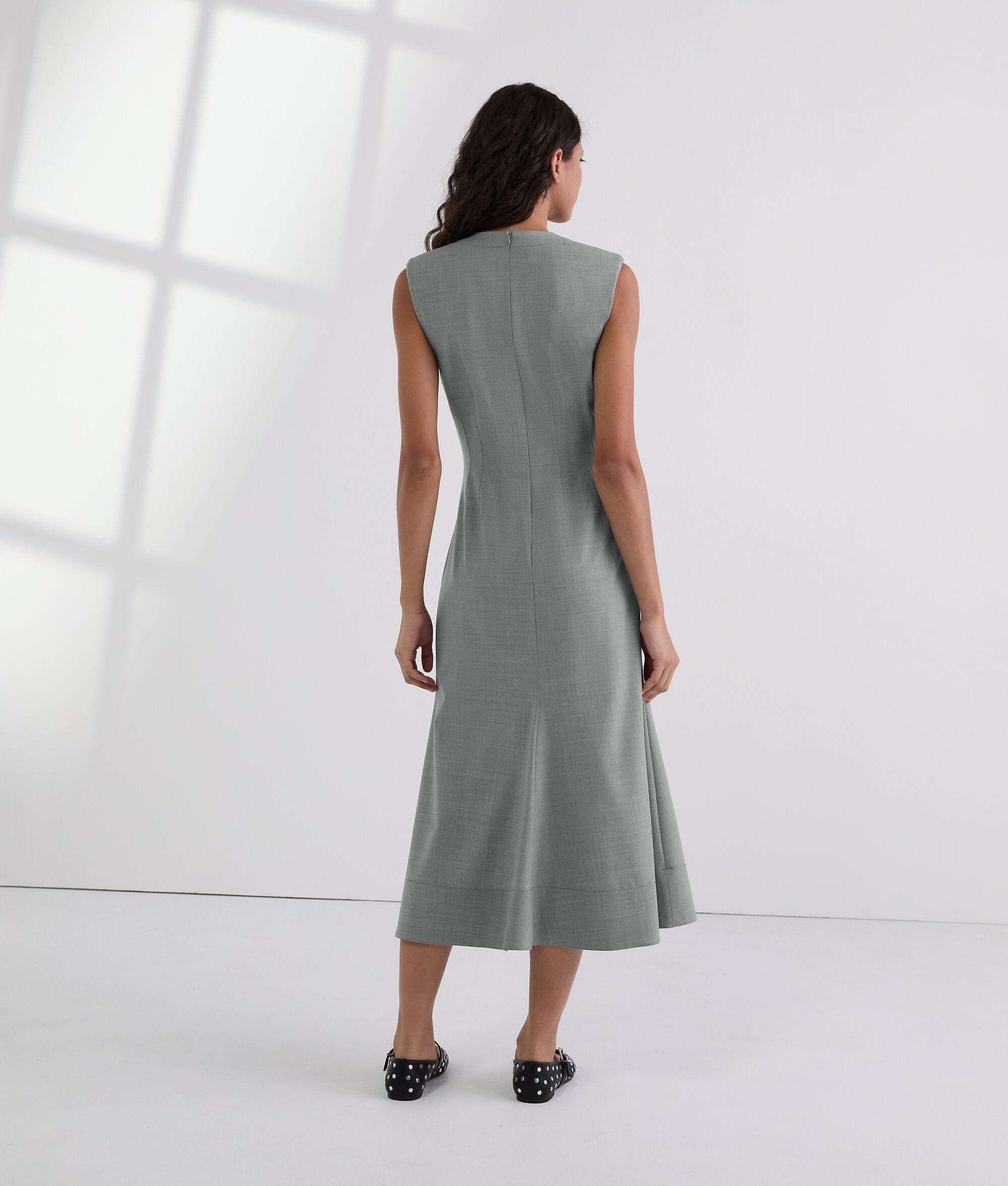 TAILORED WOOL-BLEND DRESS Product Image