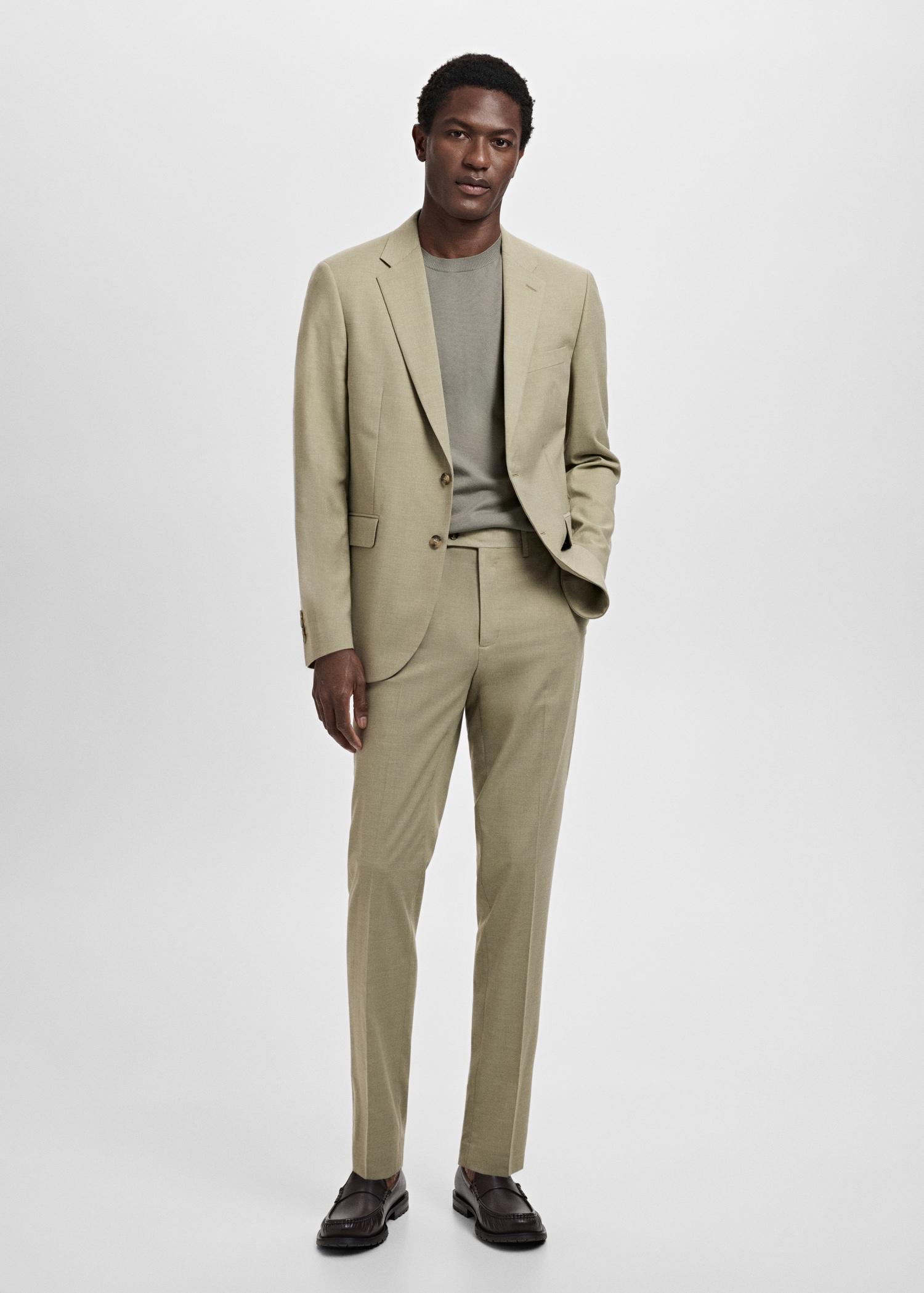 Milan slim-fit suit pants - Men | MANGO USA Product Image