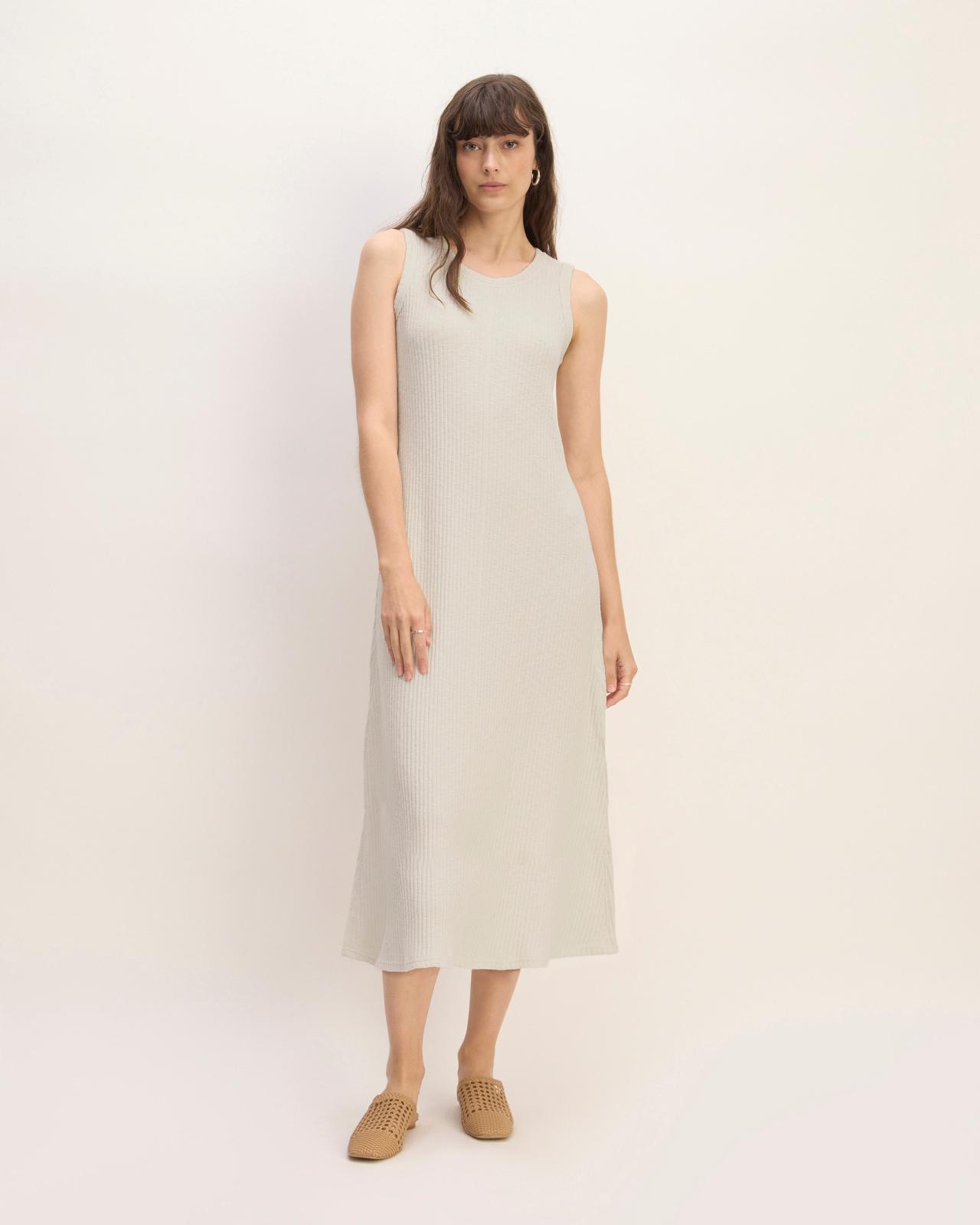 Womens Rib-Knit A-Line Tank Dress by Everlane Product Image