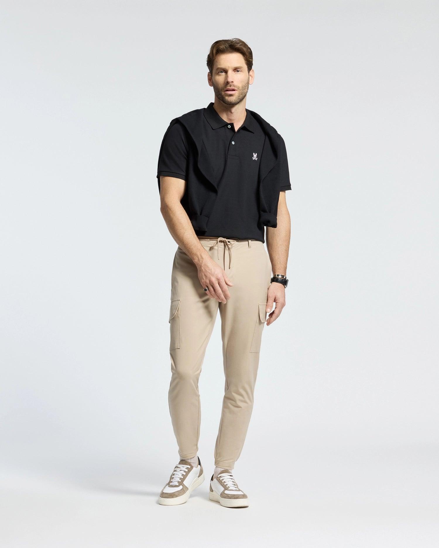 MENS CLASSIC PIQUE POLO SHIRT - B6K001ARPC Product Image