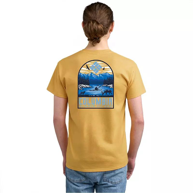 Men's Columbia Adventure Print Short Sleeve Graphic Tee,  Product Image