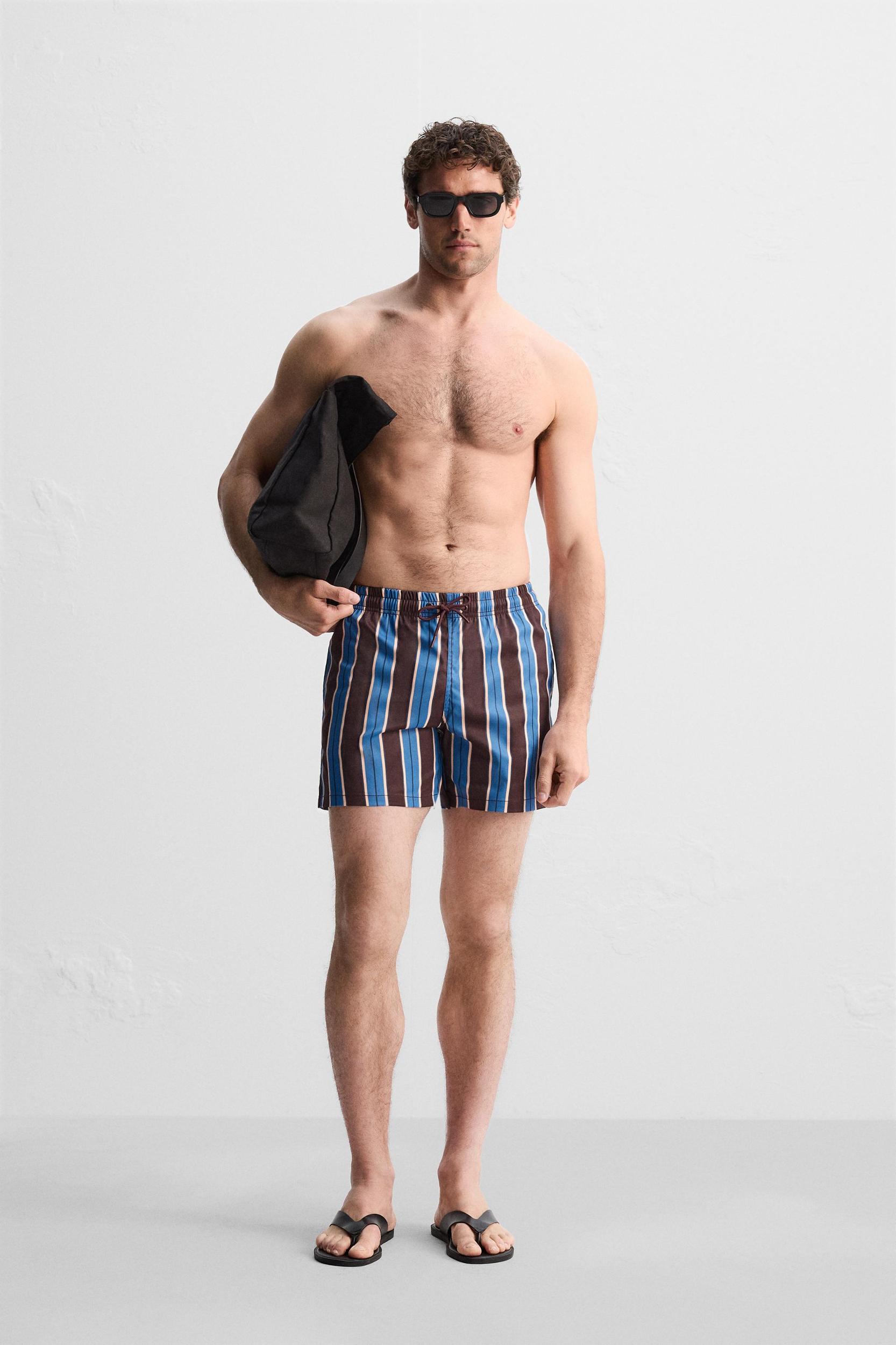REGULAR STRIPE SWIMSUIT Product Image