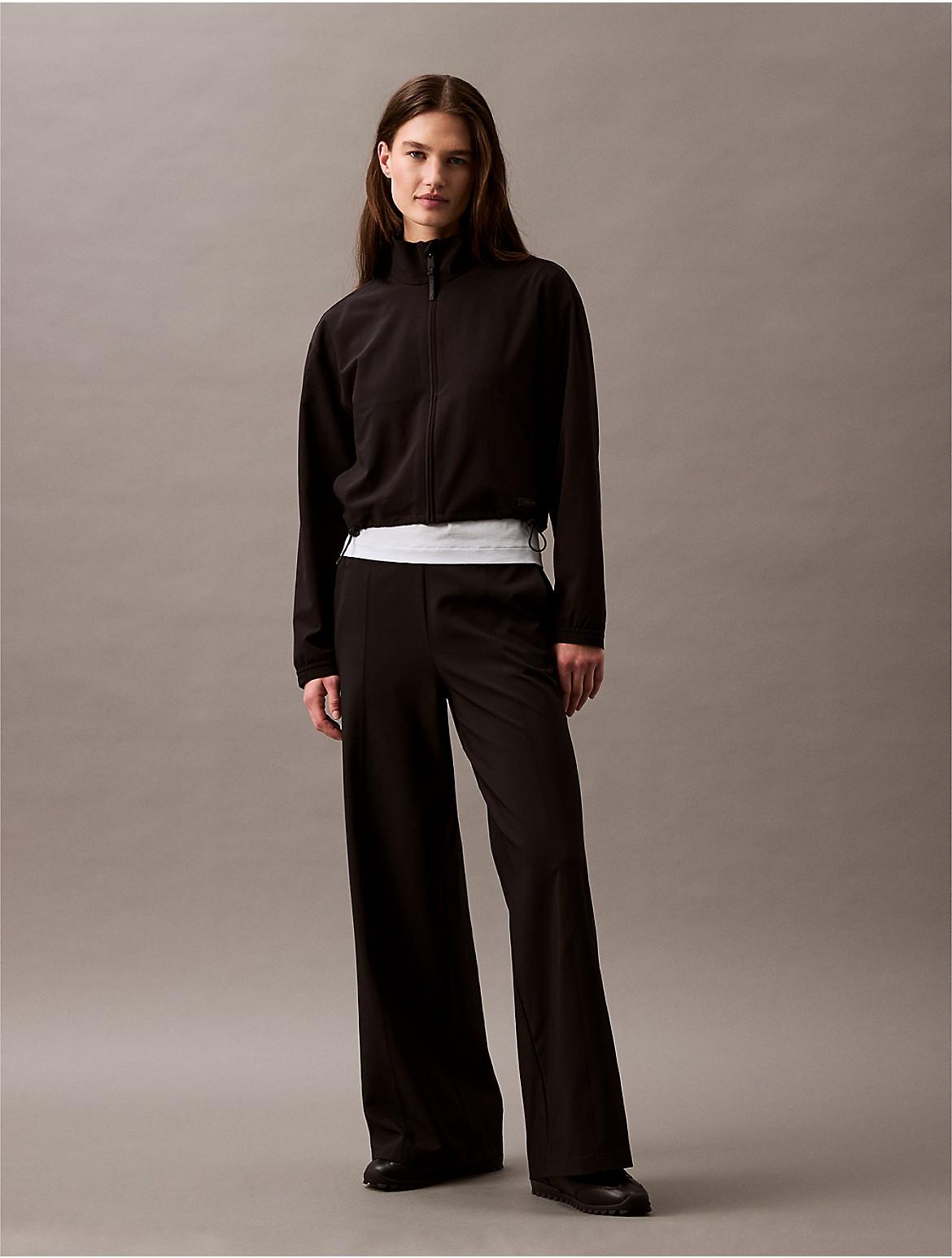 Calvin Klein Womens CK Sport Woven Mesh Jacket Product Image