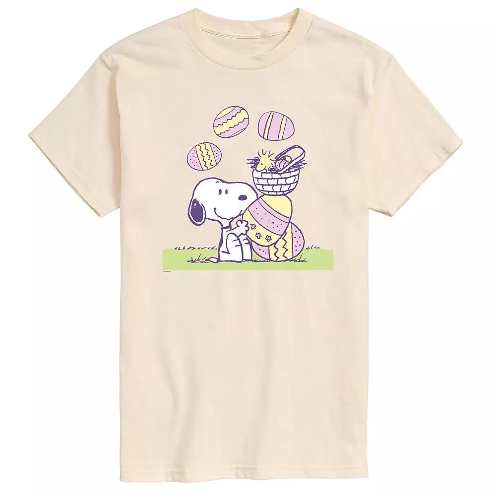 Men's Peanuts Easter Comic Graphic Tee,  Product Image