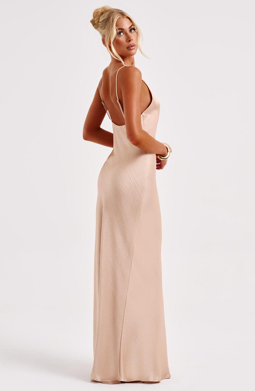 Anja Maxi Dress - Champagne Product Image