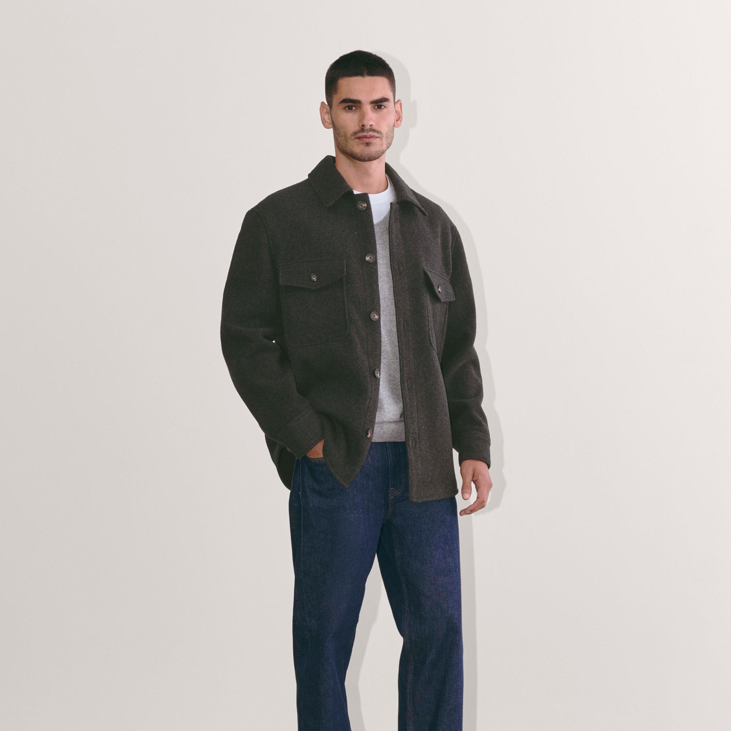 Mens Wool Overshirt by Everlane Product Image