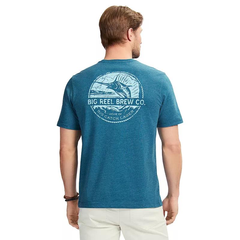 Men's IZOD Saltwater Natural Stretch Short Sleeve Graphic Tee, Size: Medium, Big Reel Brew Co Product Image