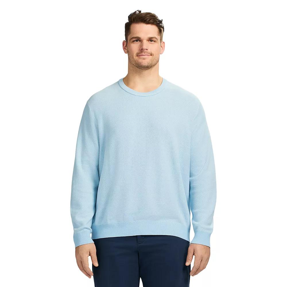 Big & Tall IZOD Honeycomb Crewneck Sweater, Men's,  Product Image