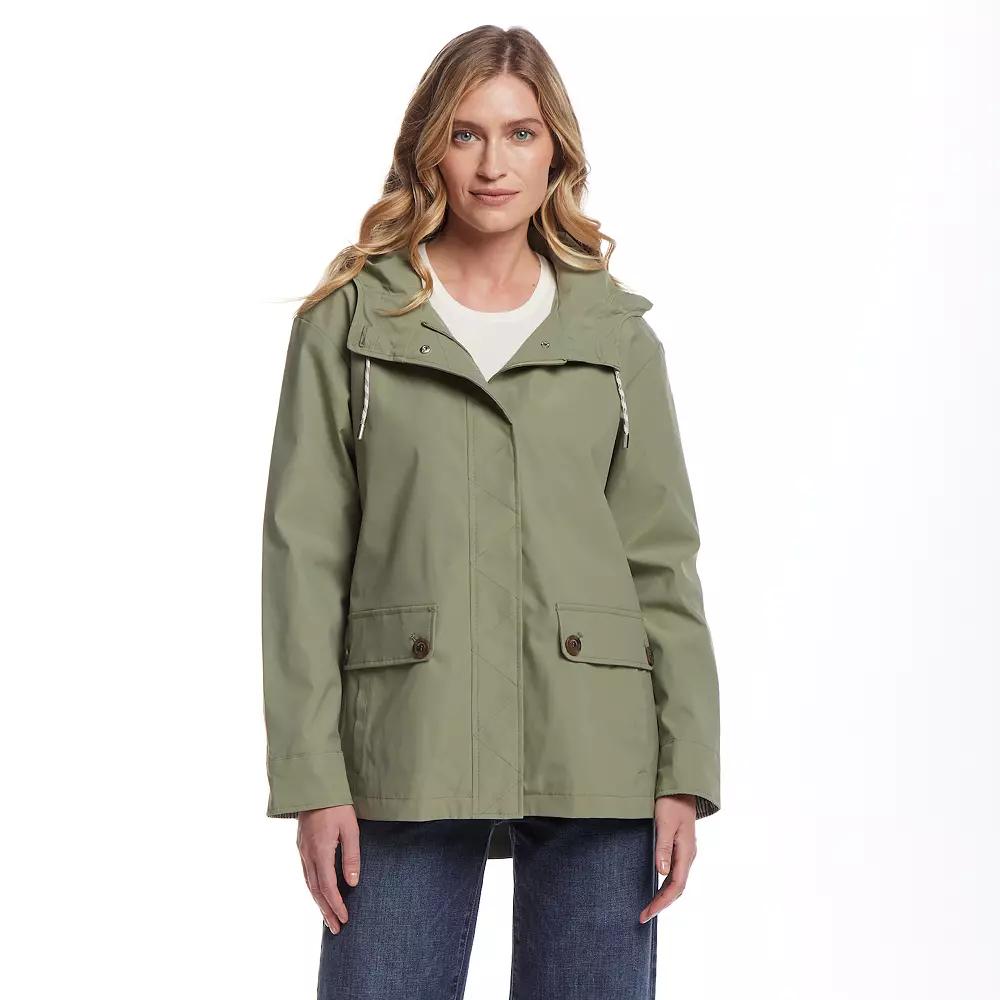 Women's Weathercast Hooded Rain Jacket,  Product Image