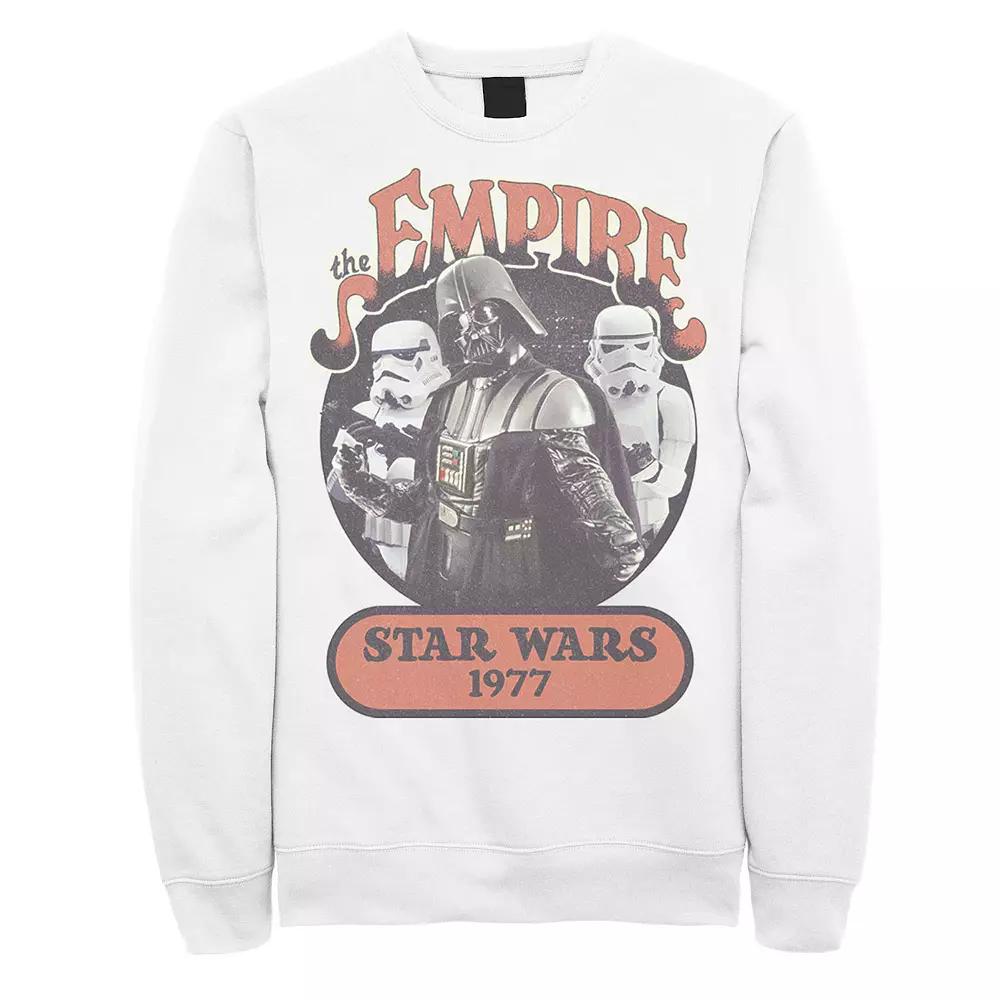 Men's Star Wars Darth Vader Stormtroopers Vintage 1977 Empire Sweatshirt,  Product Image