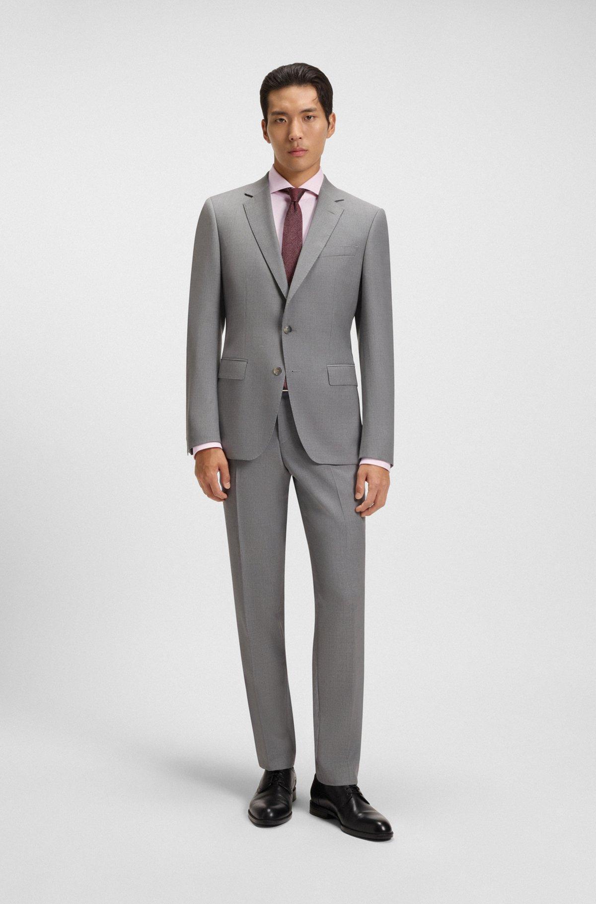 Regular-fit shirt in wrinkle-resistant Oxford cotton Product Image