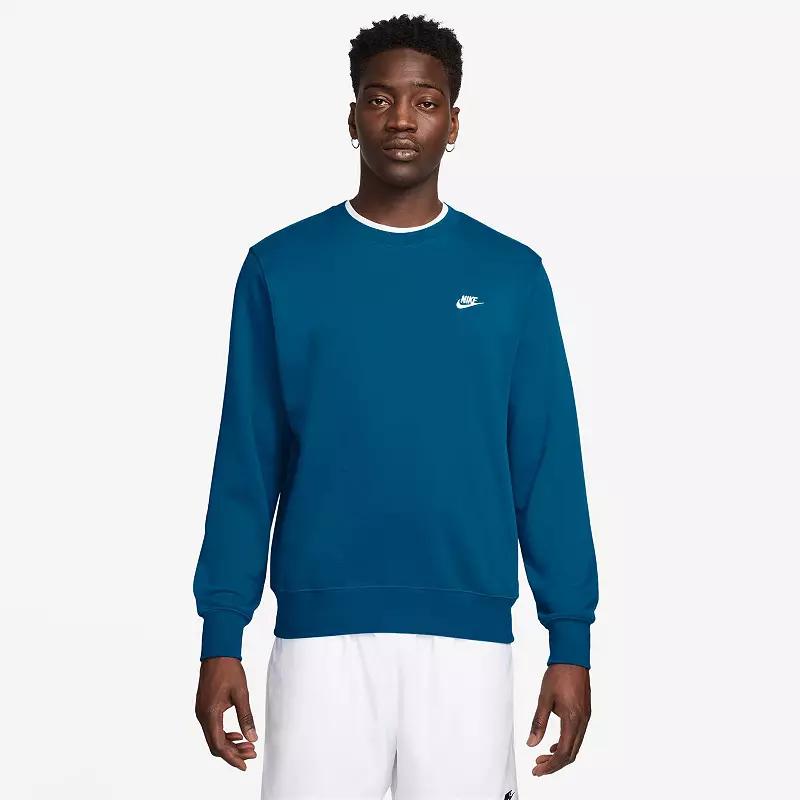 Big & Tall Nike Club Fleece Crewneck Sweatshirt, Men's,  Product Image