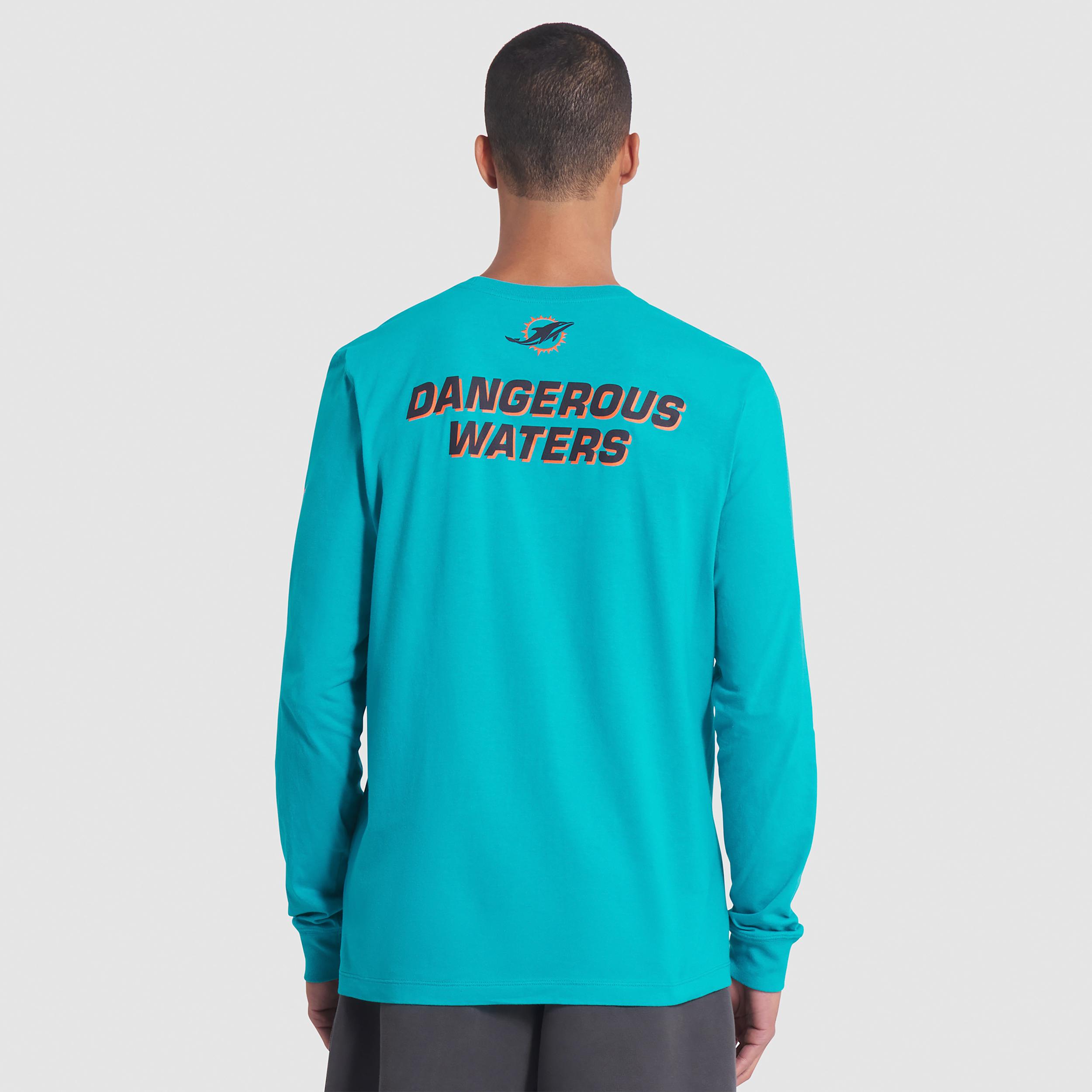 Miami Dolphins Rivalries Collection Essential Nike Men's NFL Long-Sleeve T-Shirt Product Image