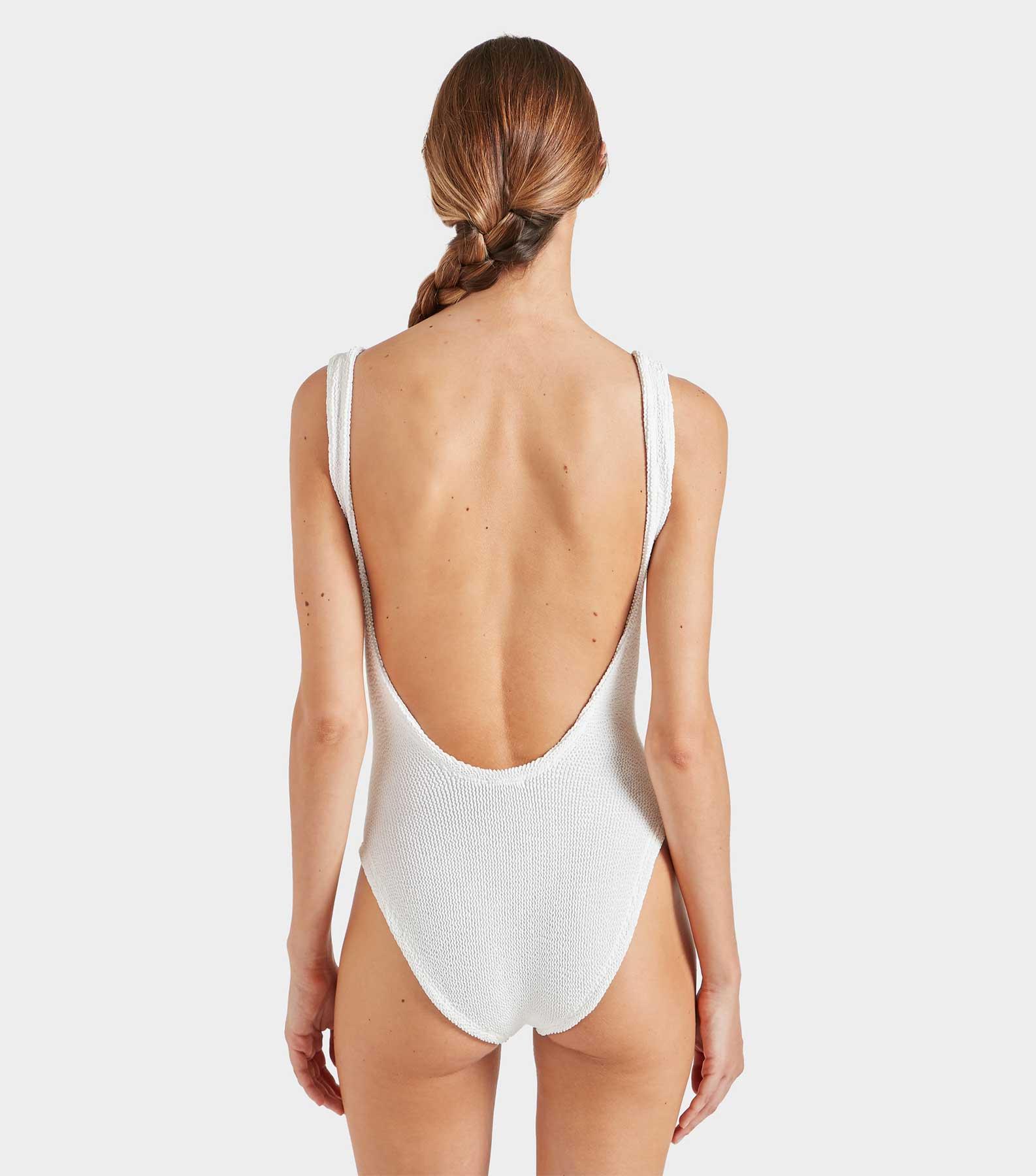 Square Neck Swim - White Product Image