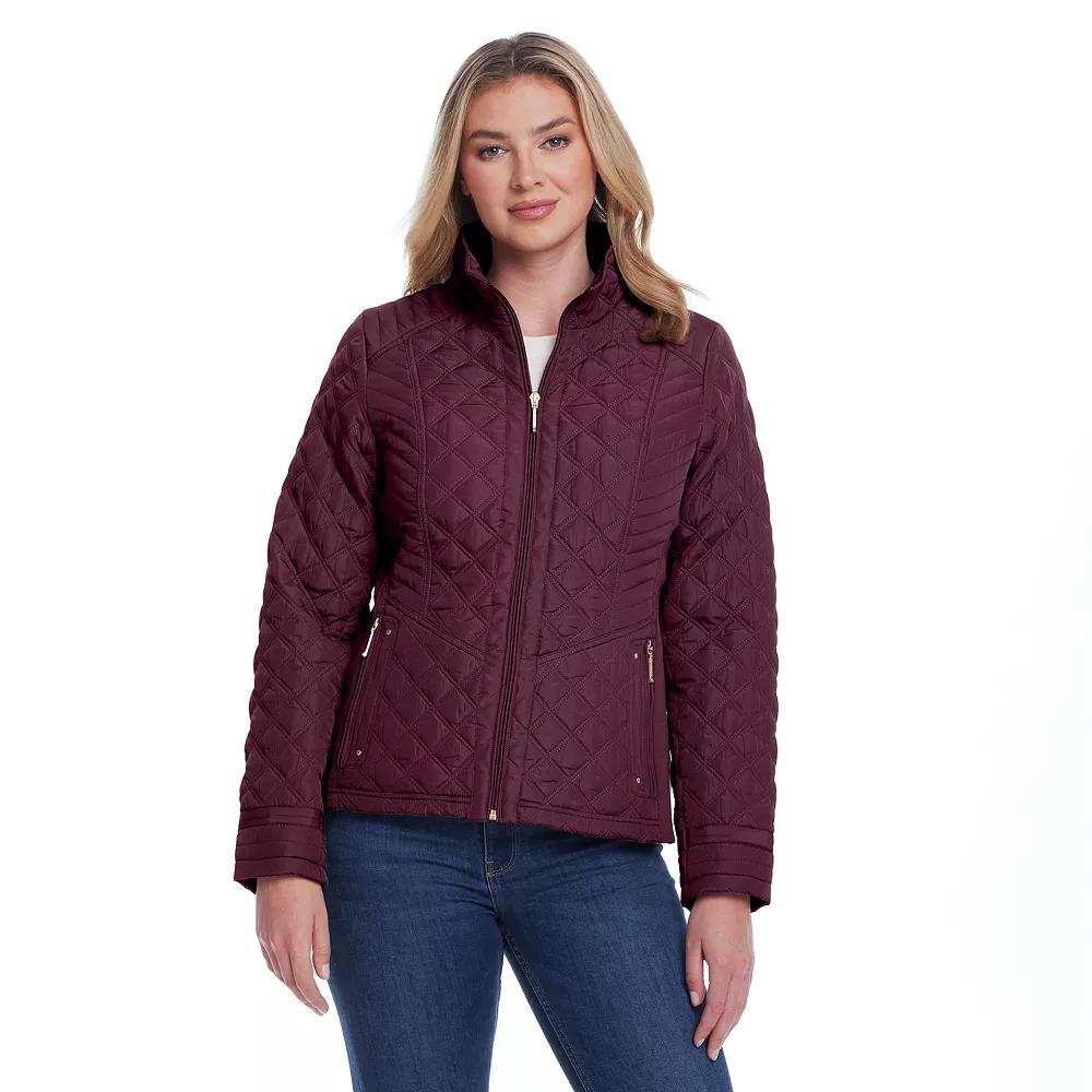 Women's Weathercast Quilted Jacket with Side Stretch,  Product Image