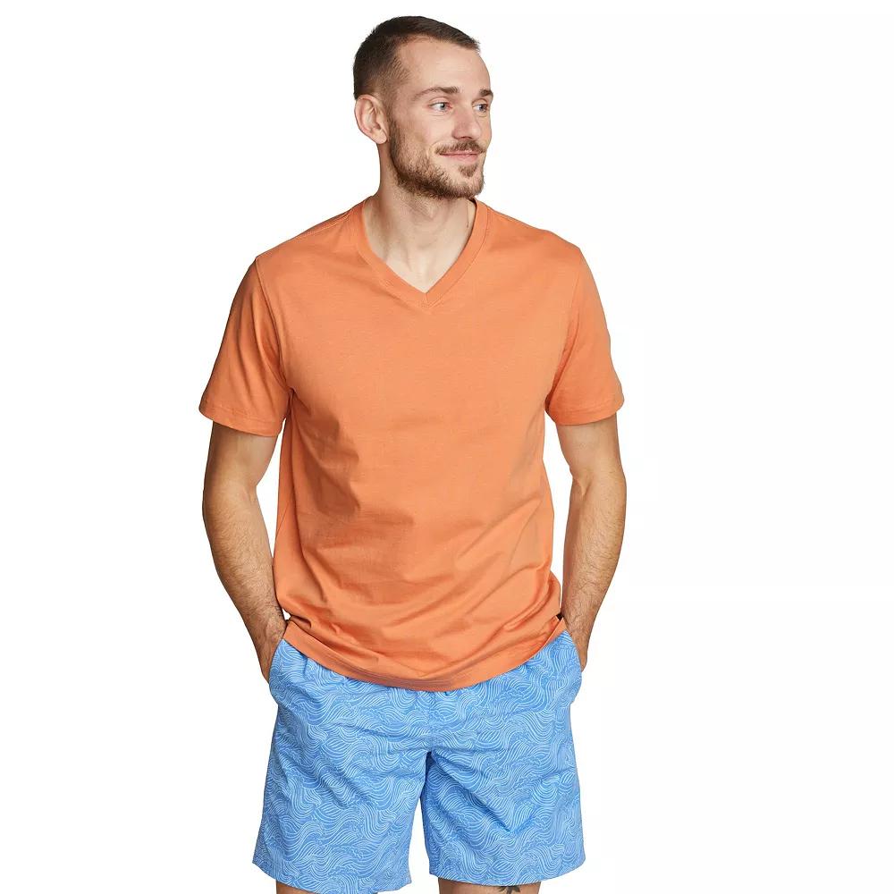 Men's Eddie Bauer Legend Short Sleeve V-Neck Tee,  Product Image