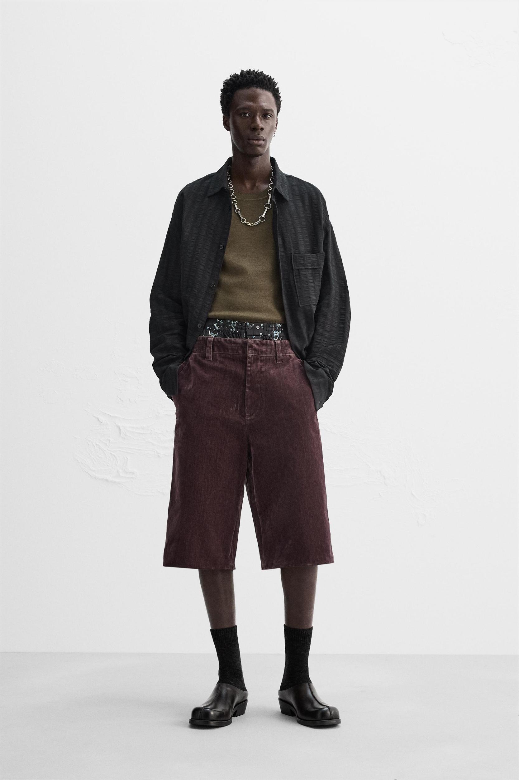 LIMITED EDITION VELVET SHORTS Product Image