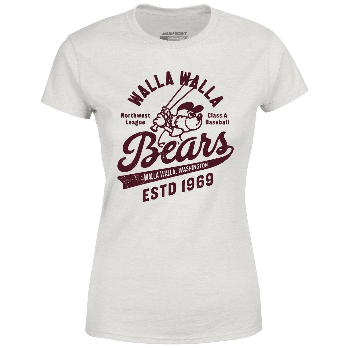 Walla Walla Bears - Washington - Vintage Defunct Baseball Teams - Women's T-Shirt Female Product Image