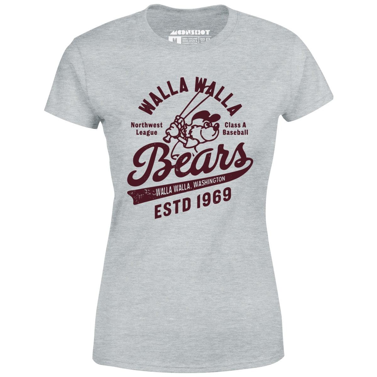 Walla Walla Bears - Washington - Vintage Defunct Baseball Teams - Women's T-Shirt Female Product Image