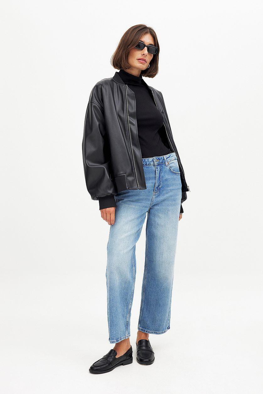 Oversized Long Sleeve Cotton Shirt Product Image