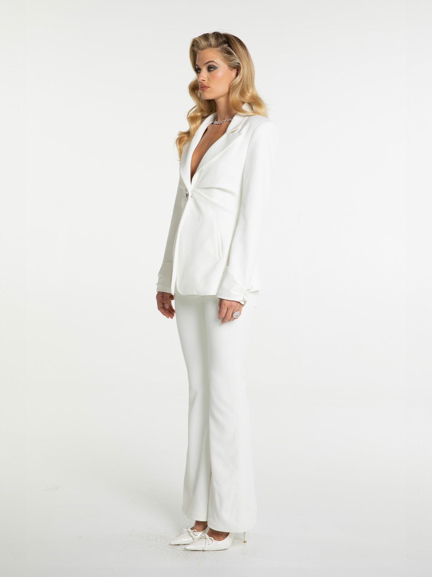 Rachel Pants (White) (Final Sale) Product Image