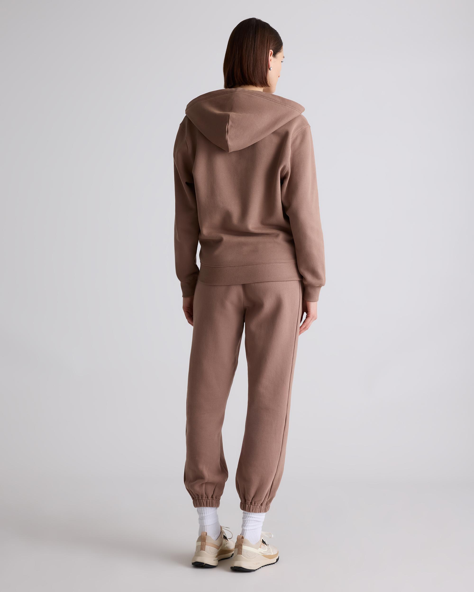 Quince | Women's Organic Heavyweight Fleece Full Zip Hoodie Size XS, Organic Cotton Product Image