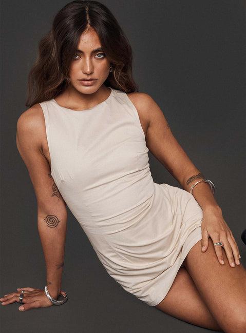 Yumiko Romper Cream Product Image